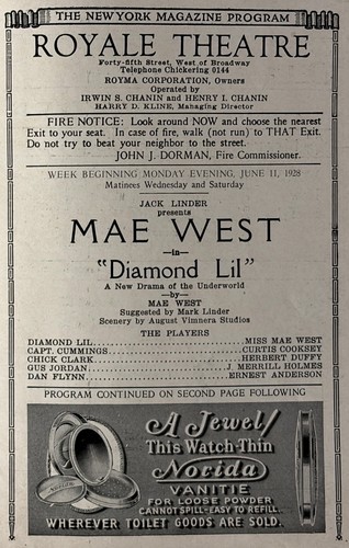 Mae west diamond - mae, “diamond