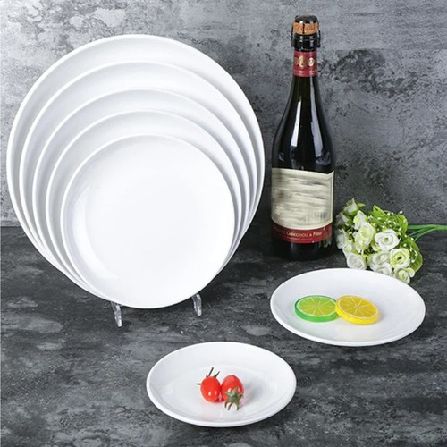 Round melamine plates - round,