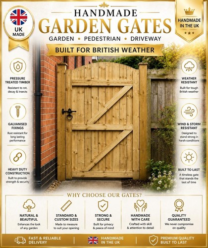 Made measure wooden garden - made,