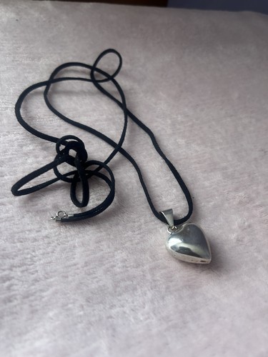 Reclaimed vintage heart silver - vintage,