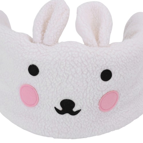 White pet stroller warm bumper - pet,