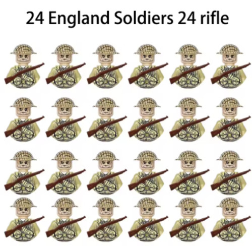Custom lego england army - custom,