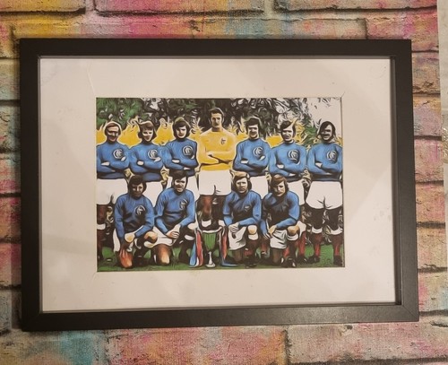 Glasgow rangers retro 1972 cup - glasgow,