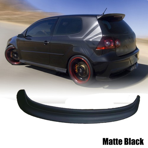 Matte black rear - rear, roof