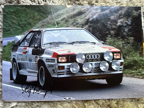 Stig blomqvist hand signed - hand,