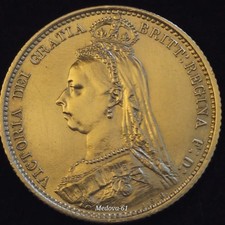 Rare 1887 Victoria Sixpence - Silver Coin, Fine Collectable Grade