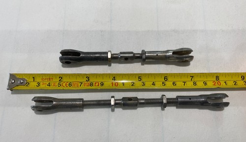 Vintage aircraft turnbuckle - aircraft,