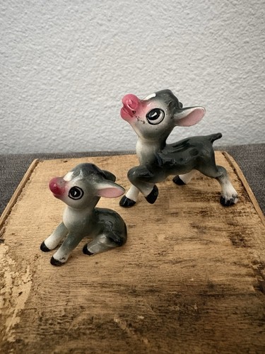Vintage miniature mini donkey - miniature,