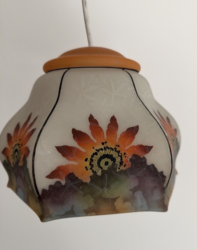 Vintage hand painted frosted - vintage,
