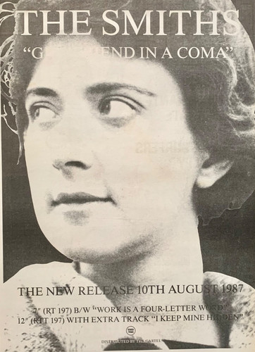 The smiths 1987 poster - smiths,