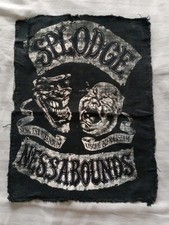 Splodgenessabounds Punk Back Patch Very Rare Original Authentic Vintage