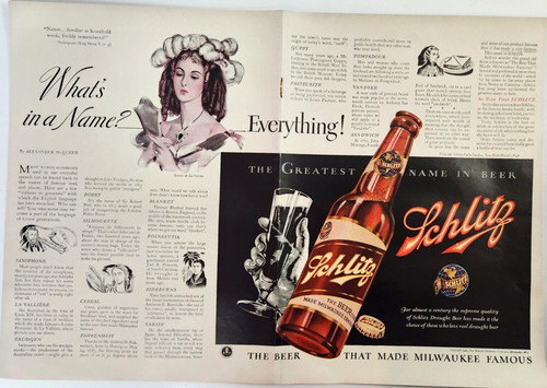 Schlitz beer whats name - schlitz,