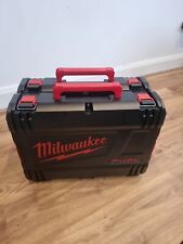 Milwaukee Empty Tool Box Stackable Case Storage X2