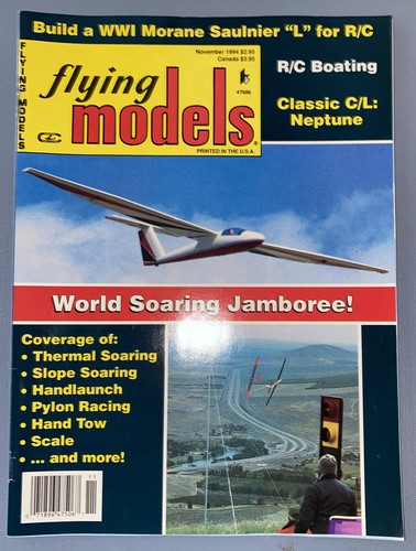 Flying models magazine - models,