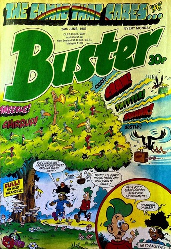 Buster comic vintage - comic,
