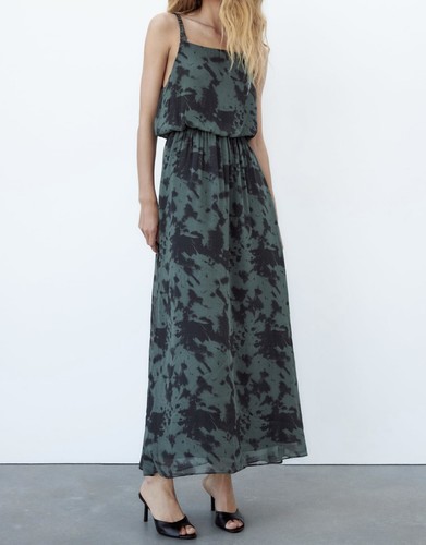 Zara printed midi - zara, dress