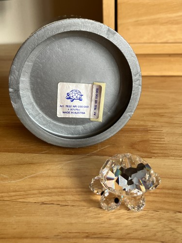 Swarovski crystal turtle small - crystal,