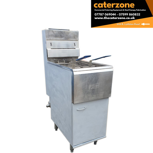 Pitco single tank gas fryer - pitco,
