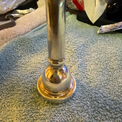 Tuba mouthpiece silver - mouthpiece,