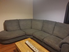 IKEA Tidafors Grey Corner Sofa