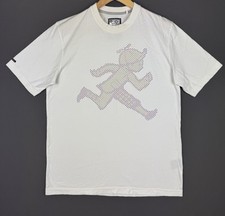 Y2K Play Cloths Logo Streetwear Hype Polka Dot Art Style White Medium Rare Shirt