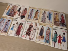 Bundle Sewing Patterns for Ladies Woman Butterick Dresses 