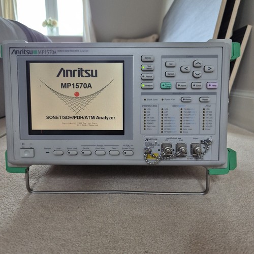 Anritsu mp1570a sonet sdh - mp1570a, sonet/sdh/pdh/