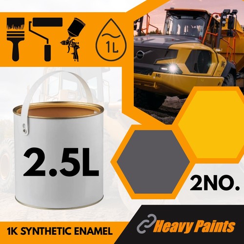 Volvo digger grey yellow - volvo, &