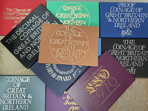 Royal mint proof box coin - box,