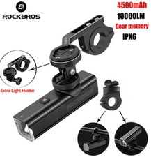 ROCKBROS Bike Front Light Smart Headlight USB Rechargeable 1000Lumens Waterproof