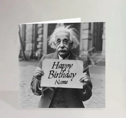 Personalised albert einstein - personalised,