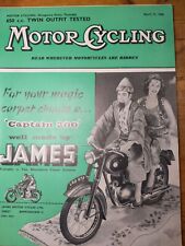 Motor Cycling Full Magazine 17 Apr 1958 650cc Twin Outfit Tested James Captain