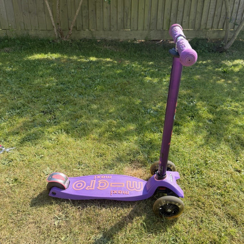 Micro maxi purple wheel kids - maxi, 3-wheel