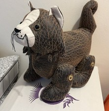 Dora Designs Rare Cat Lion Doorstop (weighted )