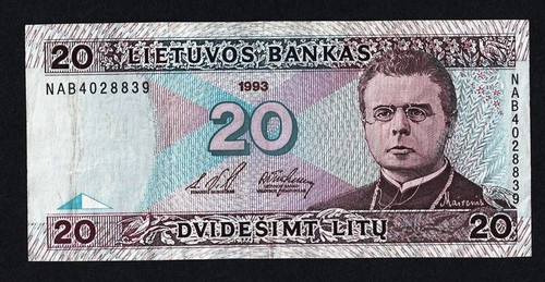 Lithuania litu 1993 - lithuania, p-57