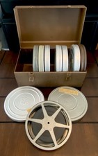 1940s/50s Metal 16mm Film Case