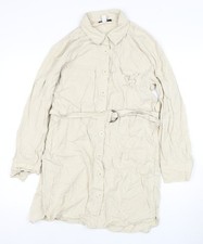 Topshop Women’s Beige Trench Coat Size 10