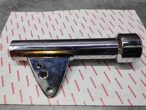 Chrome headlight bracket left - headlight,
