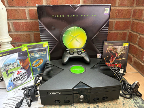 Original xbox console - xbox,