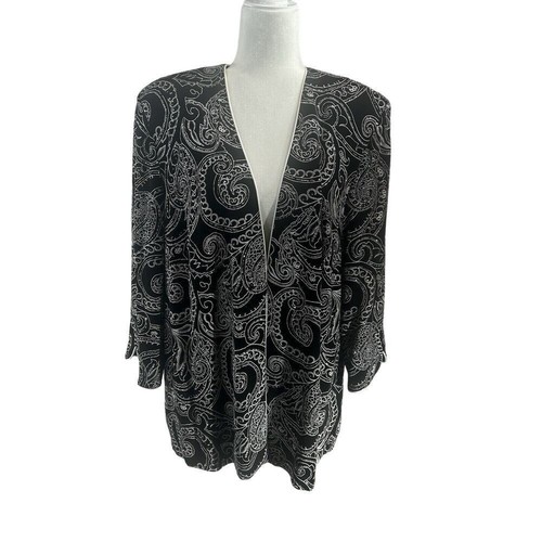 Alex evenings womens black - 2x,