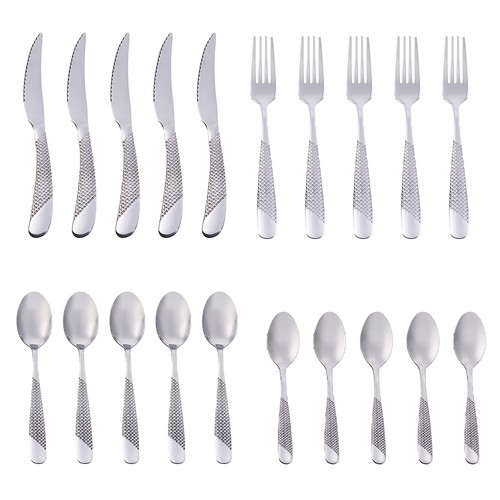 40pc stainless steel - 20/40pc,