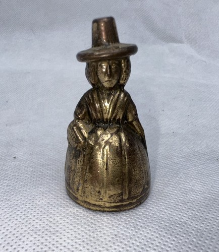 Brass bell welsh lady - brass,