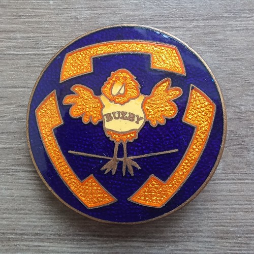 Vintage buzby enamel pin badge - enamel,