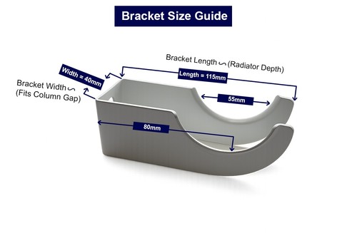 Dual arm traditional column - arm,