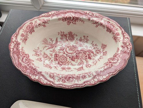Crown ducal bristol pink 1930s - bristol,