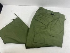 Vietnam Era X-SMALL-SHORT Ripstop 3rd pattern Jungle Trousers Zipper Fly MINT