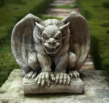 Outdoor gargoyle sculpture