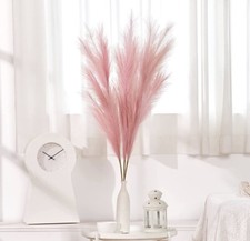 Pink Pampas Grass Decor Tall