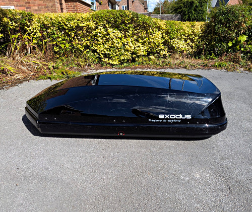 Black roof box exodus 470l - roof,