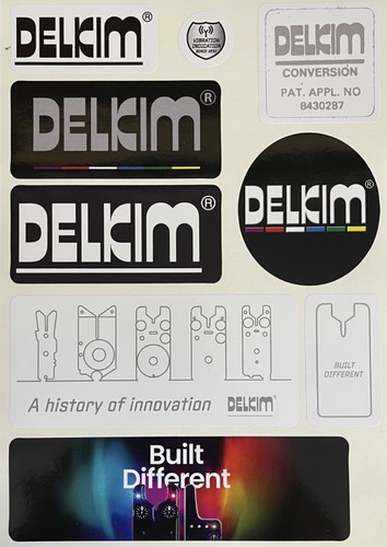 Delkim sticker pack genuine - delkim,